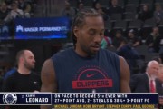 8868体育-NBA赛季场均至少27分2断&amp;三分命中率38%：乔科库PG 小卡冲击第5人